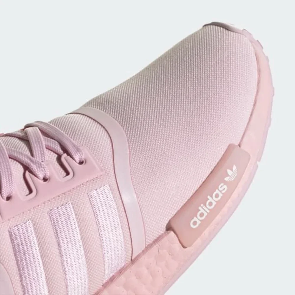 Adidas NMD R1 Low Top Mens Athletic Running Shoes Pink HQ8862 NEW Multi Sz - Picture 9 of 9